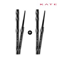 1 +1케이트 슈퍼 샤프 라이너 펜슬워터프루프 아이라이너, BK-1 딥 블랙