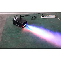 특수무대효과 포그머신 스모그머신 연기발생기 연무기 무선 원격 제어 led 500w 광선 발생기 후드, 빨강 초록 파랑 혼합, 우리 플러그