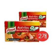 태국 유니레버 톰얌 큐브 소스 똠얌꿍 2개, 24g*2개, 24g