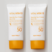 토니모리 바이탈 비타 12 톤업 선크림 SPF50+ PA+++ 50ml x 2p 세트, 30ml, 4개