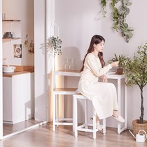 [방문설치] 크라운퍼니쳐 모모 홈바 콘솔 바테이블 800 1000 1200 1400 4colors 4size, 모모 홈바 콘솔 바테이블 1400, 300, 화이트+오크