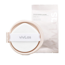 비브라스 더블 래스팅 블러 벨벳 핏 쿠션 리필 15g, 3개, 23 내추럴 베이지