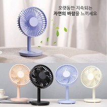 탁상용 책상 USB 미니 각도조절 선풍기 (1+1 선택시 KF94마스크 증정) 사무실 무소음 저소음 써큘레이터, 화이트 1+1, 세븐윙