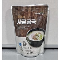 [1+1특가] 청솔식품 명품사골곰국600gx2 (청솔마켓), 600g, 1팩
