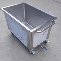 스텐 물탱크 저수조 농업용 물저장 물탑 버킷 공장 스테인리스, 스테인레스 70x50x50둥근모서리