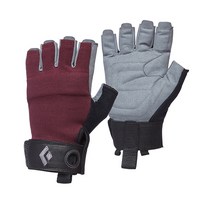 BLACK DIAMOND 블랙다이아몬드 크랙 하프 핑거 글러브 WOMENS Bordeaux BD801868, M