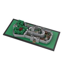 호환블럭 크리에이터 Winterfell 늑대 성 MOC-23049 창작 신제품