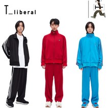 [티리버럴]공용 2WAY ZIP 수입져지원단 테이핑 트랙자켓-ZACS3-UKC010