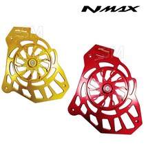 NMAX 휀커버 커버 가드 엔진커버 엔맥스 라지에이터 튜닝, 레드