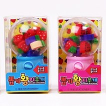 뽑기왕지우개_[쥬크박스]_(4개세트) FA8B, 상세페이지 참조