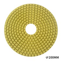 폴리싱 폴리셔 광택기 패드 8인치 200mm 다이아몬드 연마 패드 습식 사용 그라인딩 휠 대리석 화강암 콘크, 07 1000_01 8 inches_01 1 개