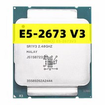 제온 E5 2673 V3 CPU 24GHz 12 코어 30M LGA 20113 프로세서 2673V3