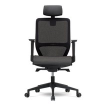 FND EZ 샤인풀메쉬 대 블랙 의자, 단품