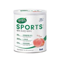 셀렉스 스포츠 웨이 프로틴 파우더 복숭아, 627g, 10개
