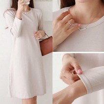 오피스 미니 원피스 저렴 가을 봄 새학기 캐주얼 코디 저렴한 가을 녀 집 오피스 키작 예쁜 긴팔 중년