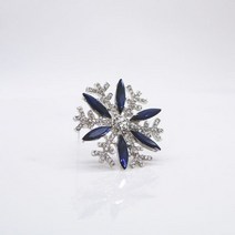 브로치 눈송이 코트 로고 코사지 클래식 핀 정장