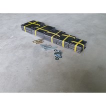 스틸 베이스판 앙카플레이트 평철 6T8T9T11T12T (아연도금 스텐 용융) 국내생산, 100×100