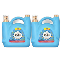 샤프란 꽃담초 연꽃향 5.7L x 2대용량 섬유유연제 11203595