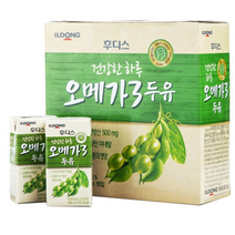 일동후디스 건강한 하루 오메가3 두유, 190ml, 192개