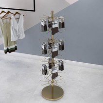 엽서 진열대 브로셔 거치대 팜플렛 리플렛 가판대 홍보물, 나노 골드 6층