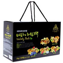 넛츠팜 [넛츠팜] 건강더함 버라이어티팩 25g x 50개입 (5종 각10봉)