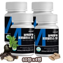 HACCP 인증 비웰 블랙마카 L-아르기닌 의 프로밸런스 60정/ 병 블랙마카 젤라틴분말 100% &야관문추출분말 /페루, 4병), 4개, 60정