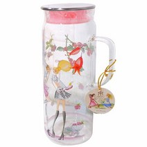 이태리 로소리갈 글라스 저그 셰프 1300ml 물통 생수통 보리차통, 단품