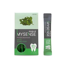마이센스액 마우스워시 민트향 가글 스틱형 구강청결제, 30개입, 15ml