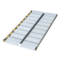 휴대용경사로 경사로발판 경사판 경사로밀림방지 차량진입판 휠체어경사로, 2단이내적용단차총높이30cm이내