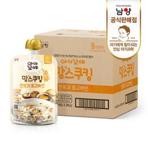 남양 맘스쿠킹 간편 이유식 전복과표고버섯 100gx10봉, 단품
