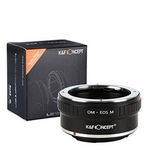 [정규 대리점]K&F 올림푸스 OM-CANON EOS M 마운트 어댑터 렌즈 크로스 부착 om-eosm (KFEOSM)