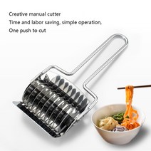 가정용 제빵반죽기 빵 만능 고기 반죽기 수동 프레스 파스타 기계 다기능 스테인레스 스틸, 16 5 8cm
