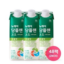 대상웰라이프 뉴케어 당플랜 프로 곡물맛 230ml x 48팩, 없음, 단품, 단품