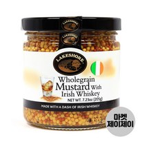 레이크쇼어 아이리쉬위스키 홀그레인 머스타드, 2개, 205g