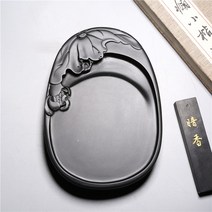 흡주연 벼루 문방사우 문방사보 천연석 고급 선물, 수려한 산천7인치 무료먹선물박스
