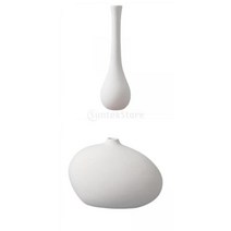 2 조각 북유럽 세라믹 꽃병 화분 냄비 룸 데스크탑 장식, 하얀색