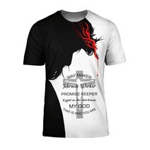 예수님 그리스도 PLstar Cosmos Christian olic Jesus R Streetwear 3DPrint Summer Casual Funny T-shirts, 17 T-shirts_09 5XL