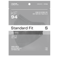 [아에르] 마스크 어드밴스드 라이트 핏 KF80 30매, 화이트, 중형(30매)