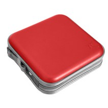 노트케이스 40매 수납 CD 케이스 NCD-4001, NCD-4001(레드)