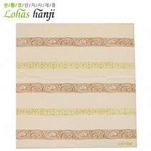 로하스 전통 문양 NO2 손수건 닥나무 원료의 한지를 RHF+C_:485737 한지 자연 패션 의류 잡화 로하스 전통 문양 NO2 손수