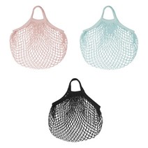 이케아 쿵스포르스 네트가방 32X43cm 핑크 블랙 민트 음식 식품 보관함 과일 바구니 양파망 주방용