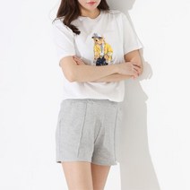 여자 여름 기본 반바지 밴딩 핀턱 쇼츠 파자마 필수템 라운지웨어 대학생룩