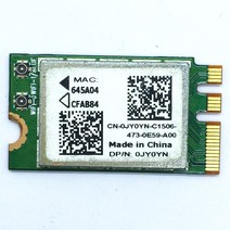 DP/N 0JY0YN C204N2 645A04 M.2 150mps 802.11bgn WiFi 블루투스 4.0 WLAN 카드 Dell piron 노트북 11 3147 20 용