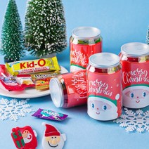 X-mas 06 빨강요정 불빛반지 간식5종 구디백 페트캔 어린이집 유치원 영어학원 크리스마스 행사선물
