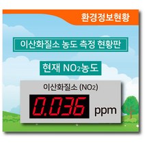R-16번 이산화질소측정기 대기환경전광판 미세먼지측정기, 1개