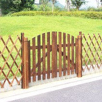 낮은대문 원목 정원설계 목재 휀스 야외 화단 울타리 전원주택 마당 꾸미기, 1번타입~높이100X내측너비100