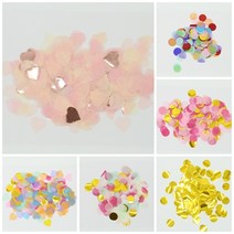 파티지엥 콘페티 컨페티 종이 결혼식 꽃가루 조화 장미 꽃잎, (컨)14.로즈 하트-30g