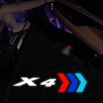 미니빔 프로젝트 프로젝터 스마트 단초점 휴대용 강의용 가정용 자동차 문 Led 로고 레이저 웰컴라이트 프, 01 X4