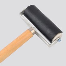 로울러 고무 롤러 잉크 롤러 판화용 판화 롤러 10cm