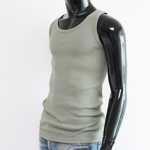 유투 남자기본 골지나시 남성 나시티 민소매티